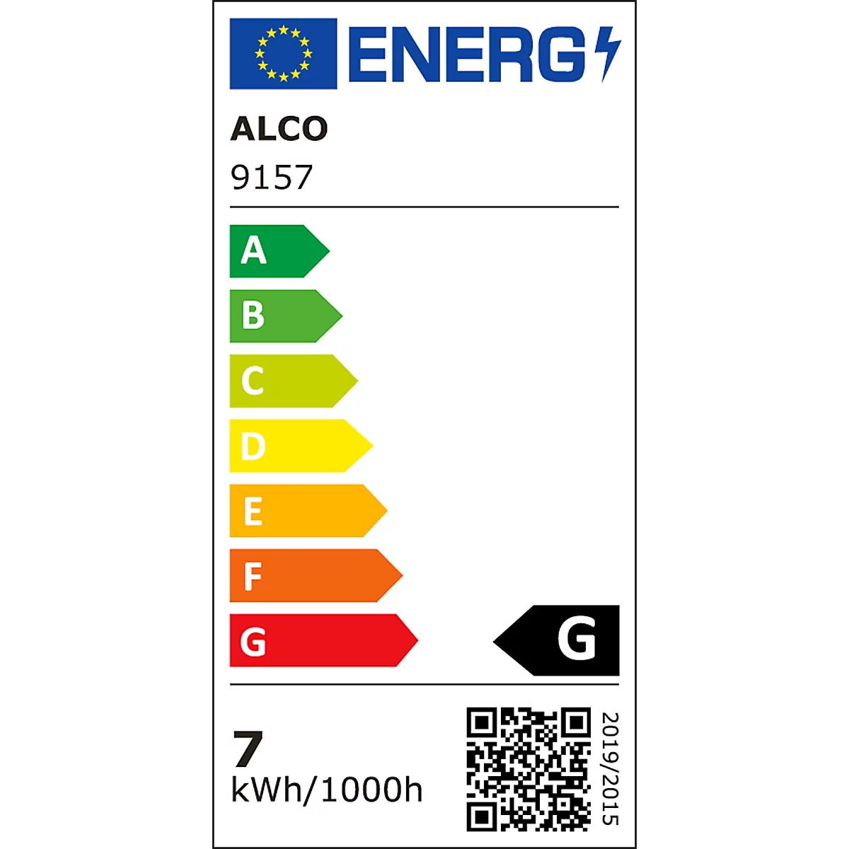 Lampe de table LED Alco, Sortie 8 W, 410 lm, 3000-65000 K, compatible avec les postes de travail informatiques, dimmable et inclinable