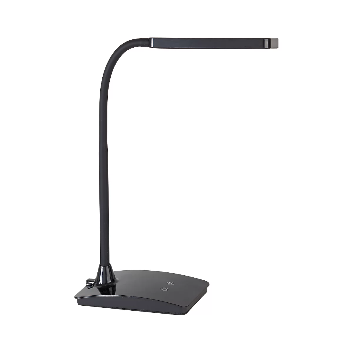Lampe de table LED Maulpearly MAULpearly couleur, gradateur tactile triple, orientable + inclinable, 320 lm, noir