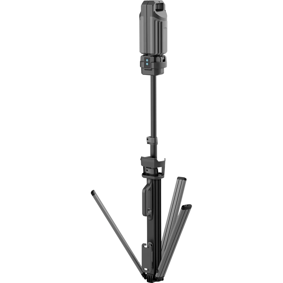 Lampe de travail à LED Ansmann Tripod Twin Head WL5000R, 3 niveaux de luminosité, 5000 lumens, IPX4, IK07, L 892 × P 120 × H 120 mm