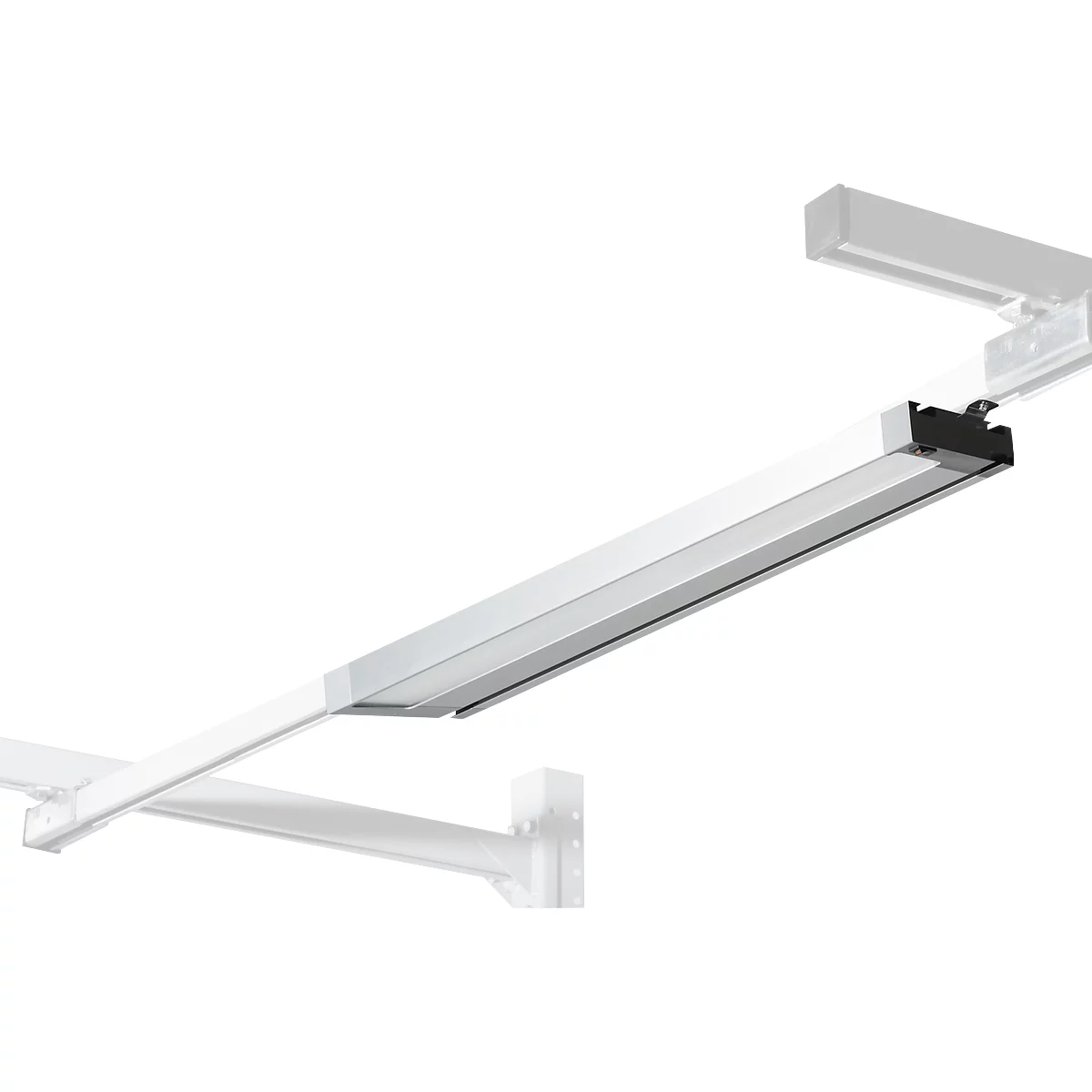 Lampe DEL à long champ Packpool, avec ouverture prisme, 3 modules DEL, câble d'alimentation 5 m