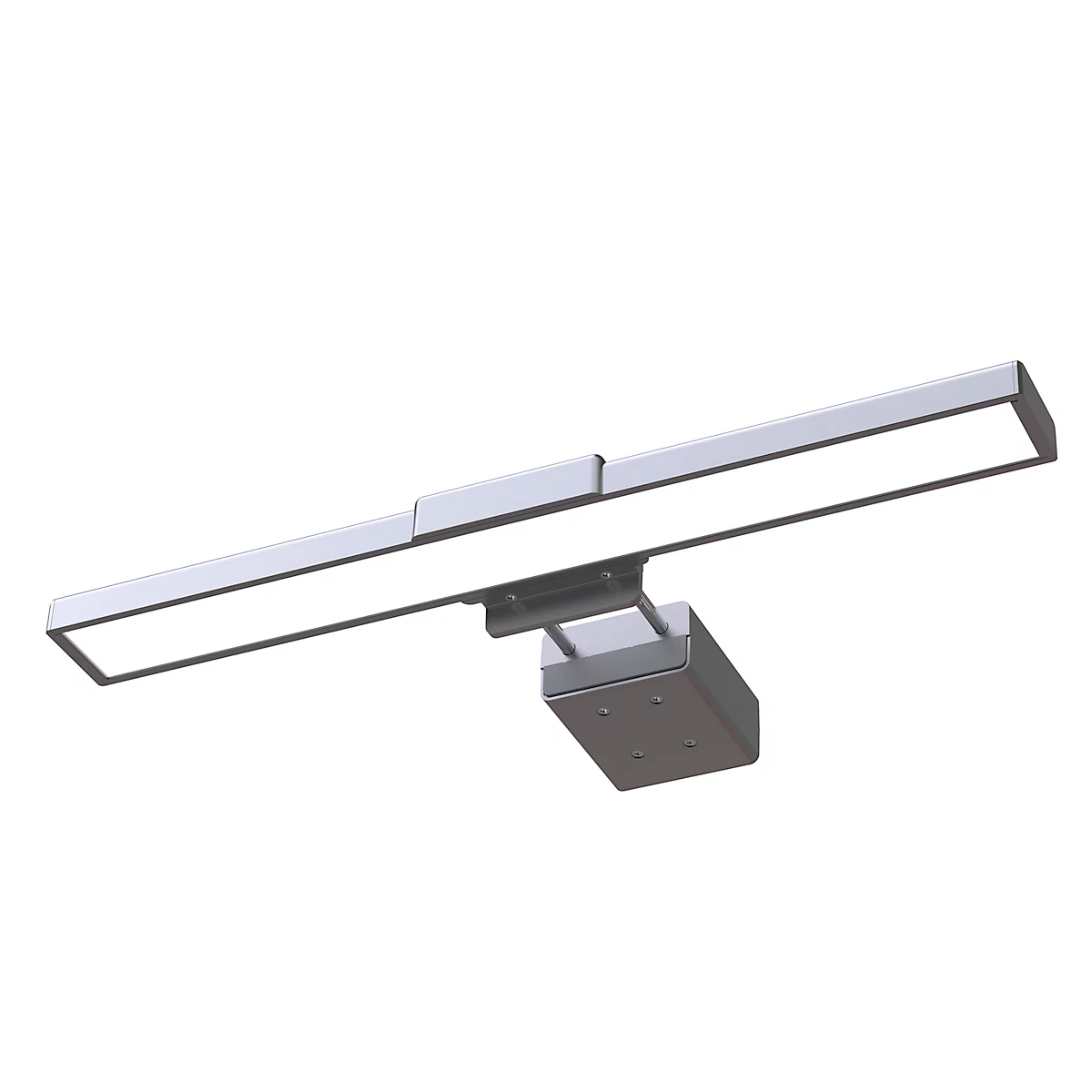 Lampe LED à pince UNILUX Travelight, pour notebooks &amp; écrans de bureau, puissance 4,5 W, 350 lm, 2900-5300 K, intensité lumineuse variable, connexion USB, largeur de pince 5-30 mm, noir