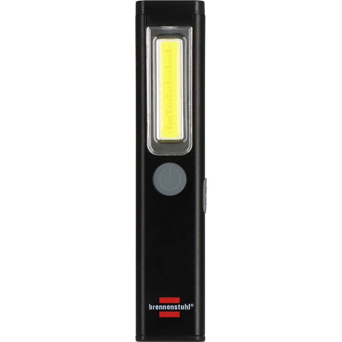 Lampe portative LED brennenstuhl® PL 200 AC, 200 lm, 6500 K, jusqu'à 12 h, 5 modes, fonctionnement sur batterie, IP20, métal, câble de charge USB inclus, 10 pièces