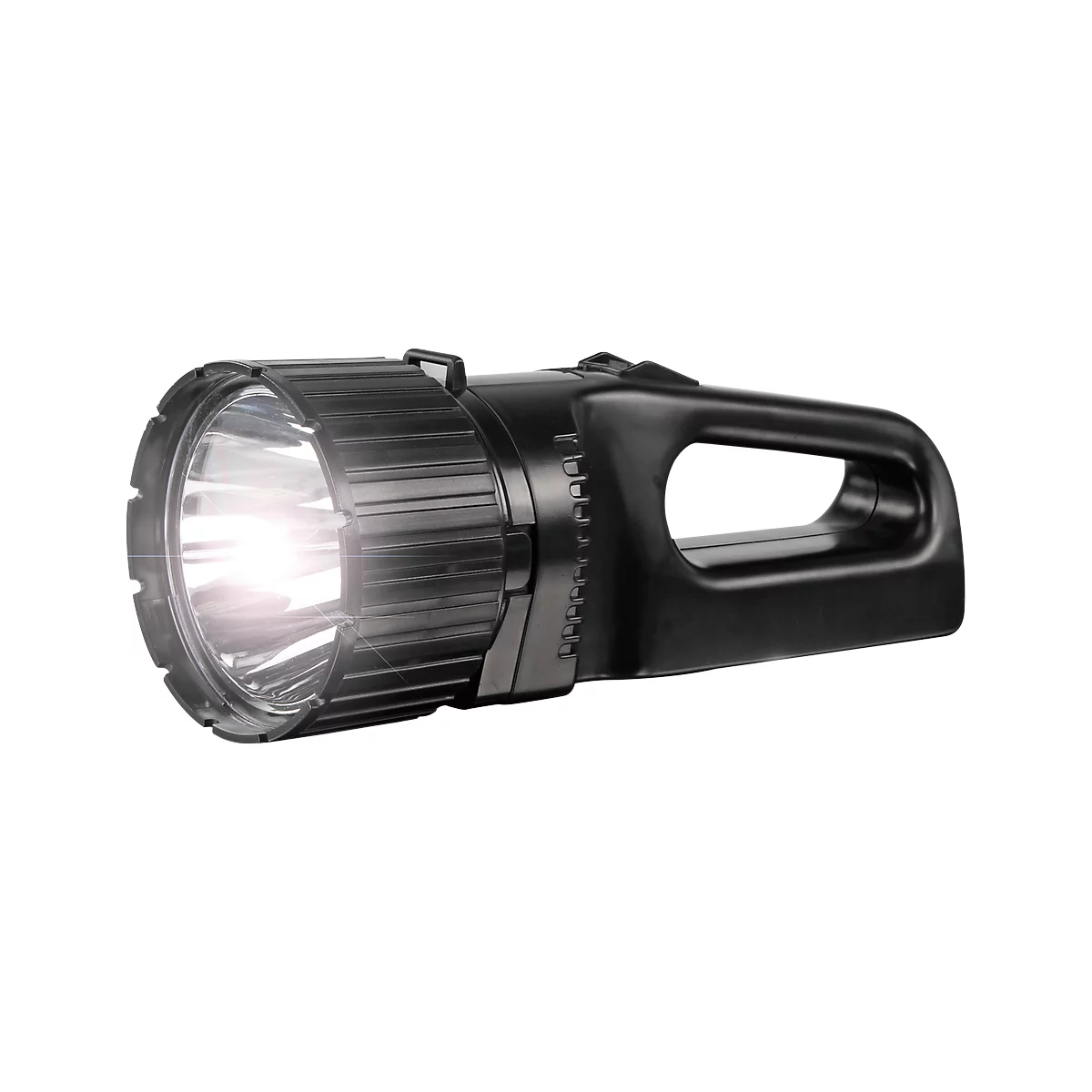 Lampe torche frontale 3 LED avec batterie et chargeur Destockage Grossiste