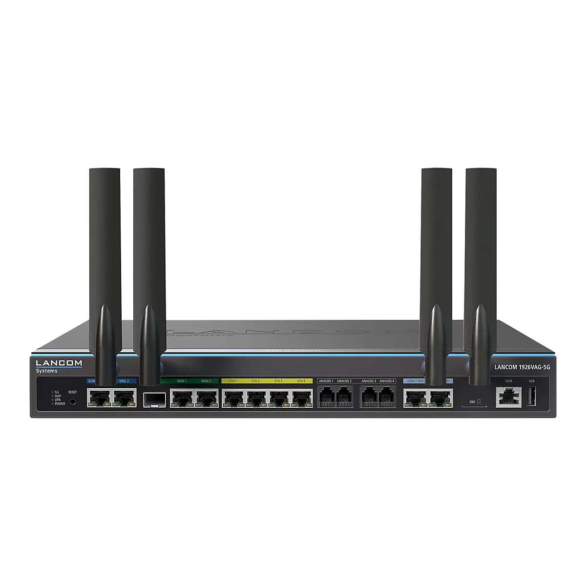 LANCOM 1926VAG-5G - Router - ISDN/WWAN/DSL 4-Port-Switch - 1GbE - WAN-Ports: 2 - 5G