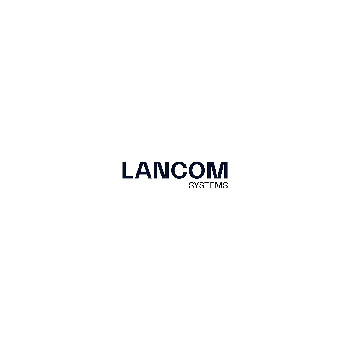 Blaues LANCOM SYSTEMS-Logo auf weißem Hintergrund.