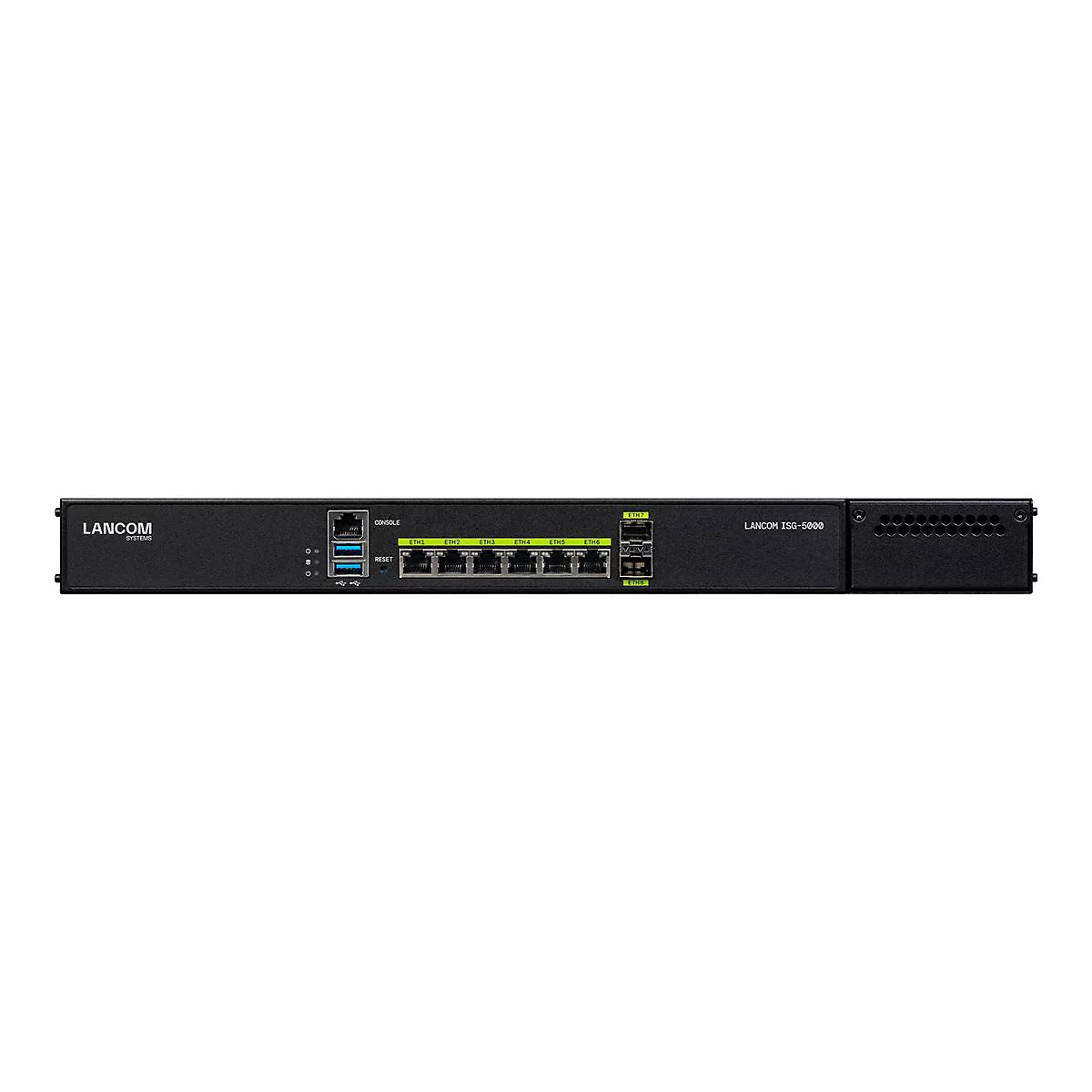 LANCOM ISG-5000 - VPN-Gateway - 10GbE - 1U - Rack-montierbar - für LANCOM SFP-AON-1, SFP-CO1, DAC10, SFP-GPON-1, SFP-LR40-LC10, SFP-LX-LC10, SFP-SX2-LC1