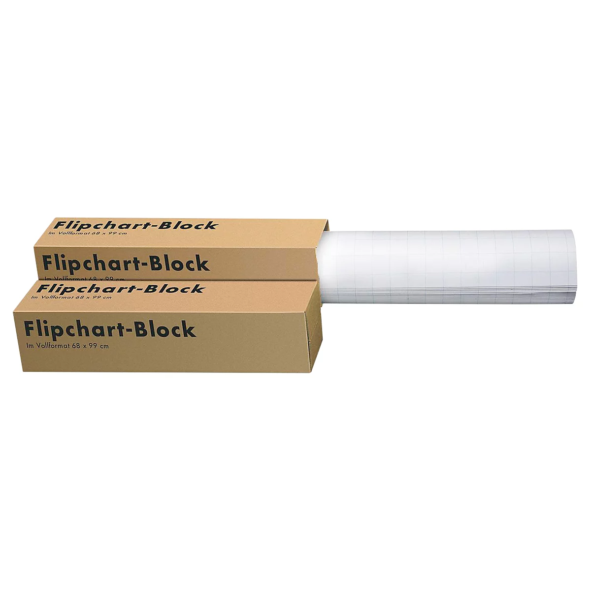 Landré flipoverblok, 5 stuks, blanco