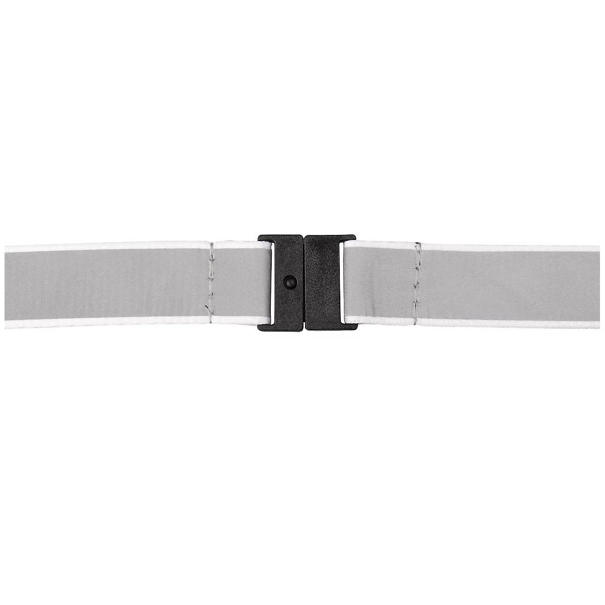 Lanière pour porte-badge/porte-nom Tarifold, L 20 x H 550 mm, réfléchissant, blanc, 10 pces.