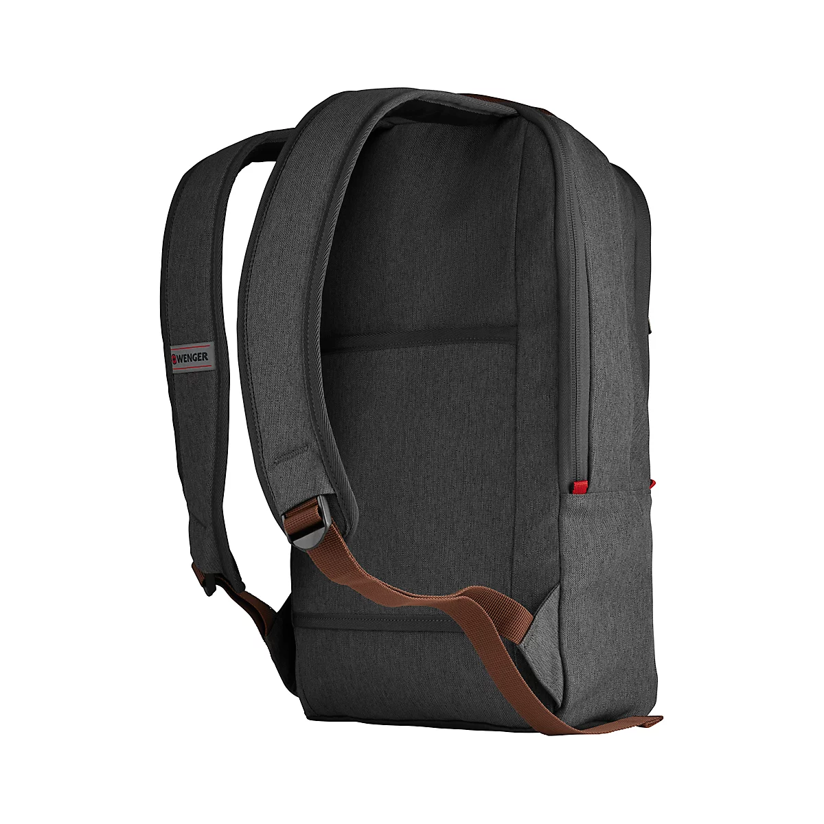 Laptop Rucksack Wenger CityUpgrade, 15 l, für Laptops bis 16' & Tablets bis 12', Set, Laptop- & Tabletfach, L 170 x B 280 x H 410 mm, Polyester, grau