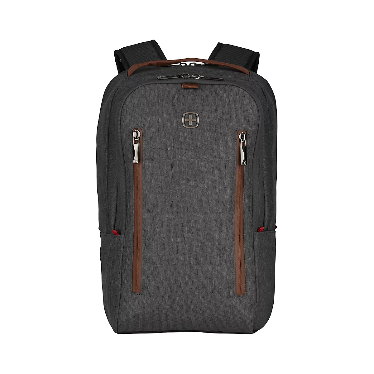 Laptop Rucksack Wenger CityUpgrade, 15 l, für Laptops bis 16' & Tablets bis 12', Set, Laptop- & Tabletfach, L 170 x B 280 x H 410 mm, Polyester, grau