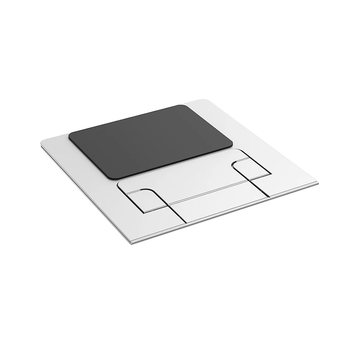 Laptop Ständer Fellowes Hylyft™, für Laptops bis 18″ & bis 4 kg, 6-stufig manuell höhenverstellbar, zusammenklappbar, ergonomisch, Aluminium, silber