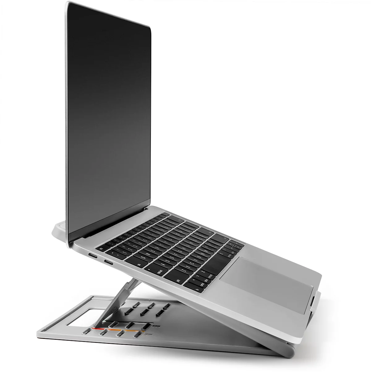 Laptop Ständer Kensington SmartFit® Easy Riser™ Go 14”, für Laptops & Tablets bis 14”, manuell höhenverstell- & neigbar, zusammenklappbar