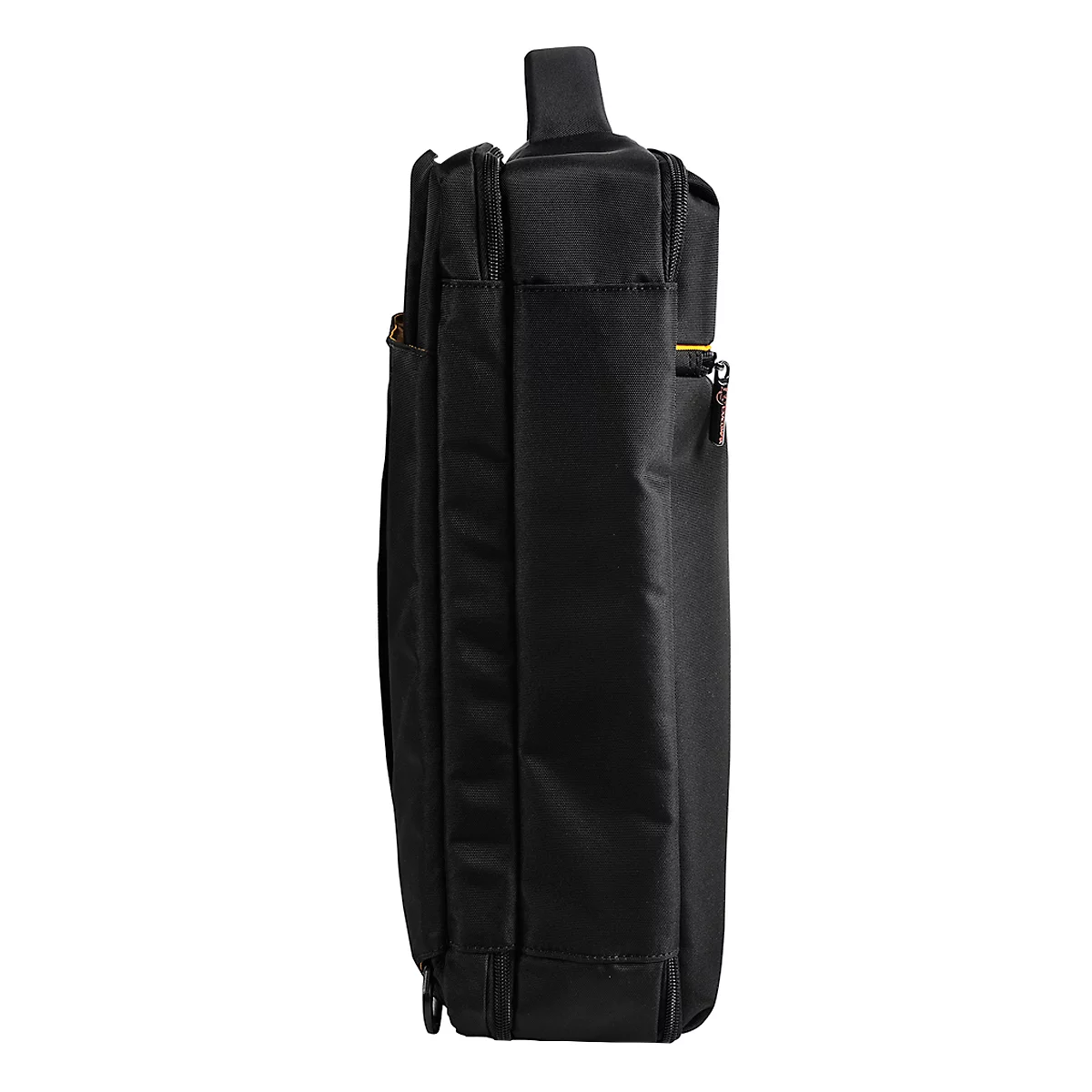 Laptoptas Exacompta Dual Exacitve, voor laptops tot 15,6', documenten tot DIN A4, B 320 x D 110 x H 490 mm, polyester, zwart