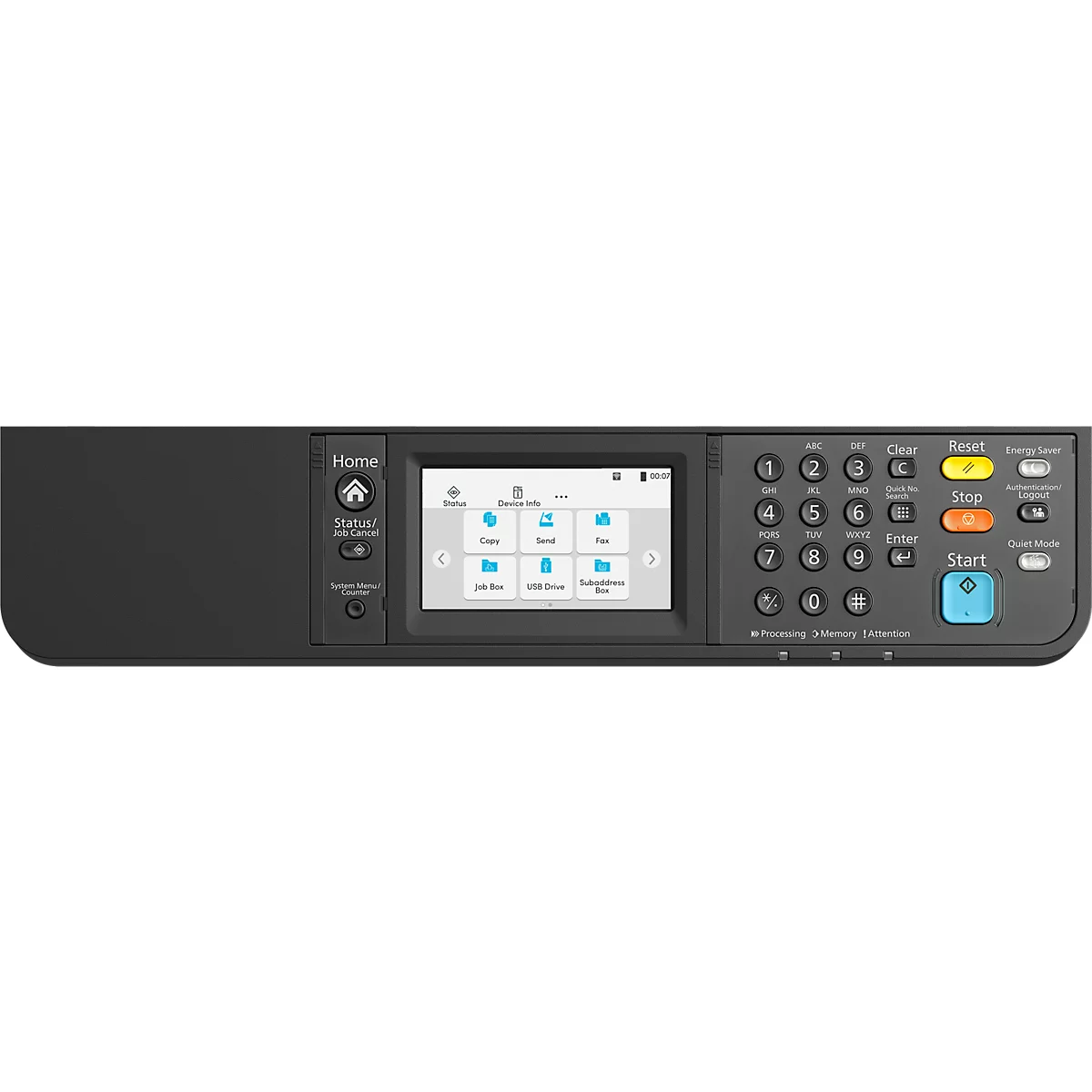 Laser-Multifunktionsdrucker Kyocera ECOSYS MA4000wifx, Schwarzweiß, 4-in-1, USB/LAN/WLAN/SD-Karte, Auto-Duplex/Mobildruck, bis A4, inkl. Toner