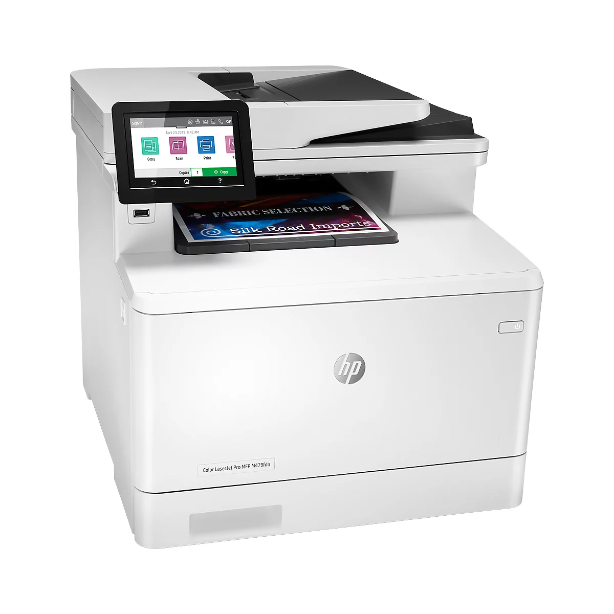 Laser-Multifunktionsgerät HP Color LaserJet Pro MFP M479fdn, 4 in 1, Farbe/SW, USB 2.0, bis A4