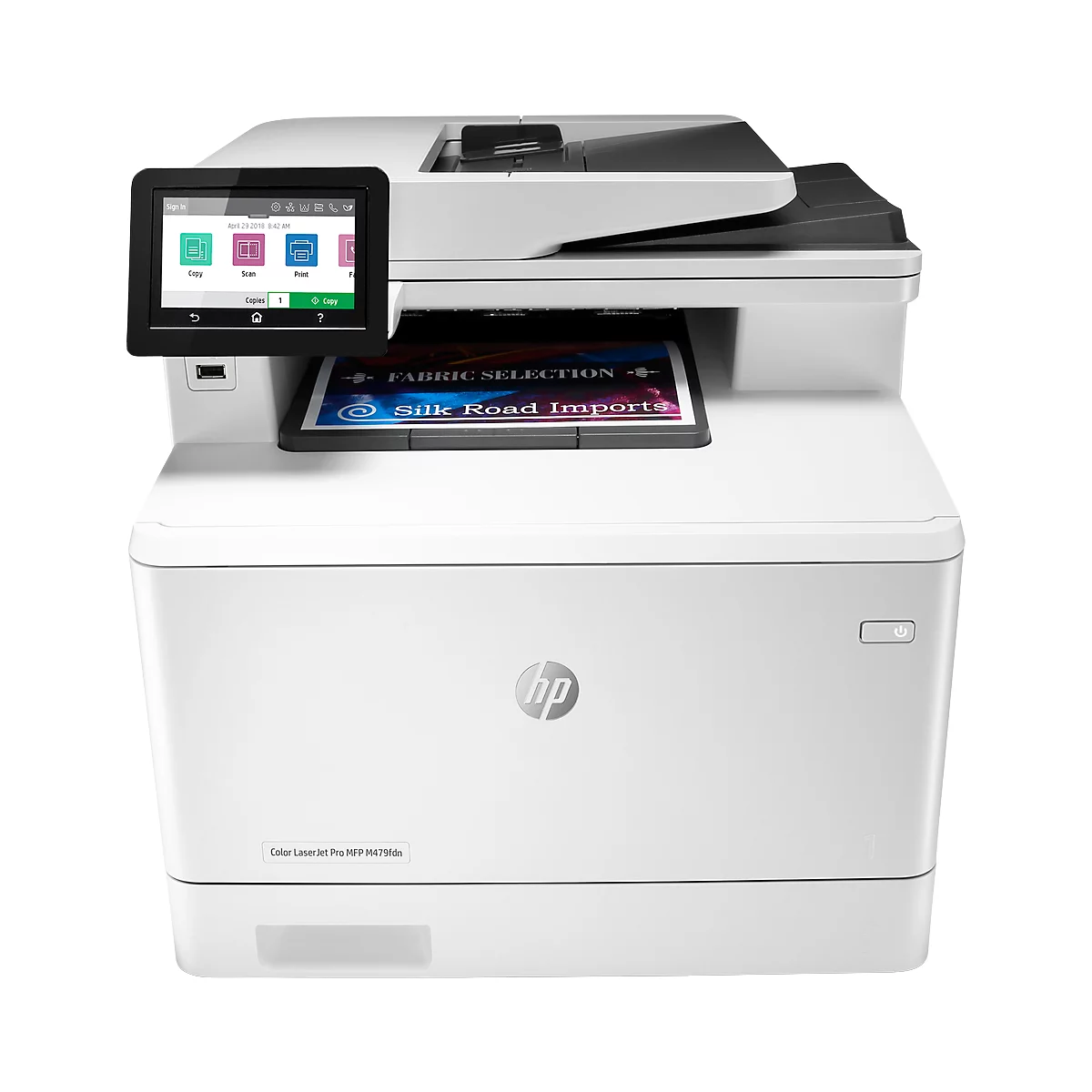 Laser-Multifunktionsgerät HP Color LaserJet Pro MFP M479fdn, 4 in 1, Farbe/SW, USB 2.0, bis A4
