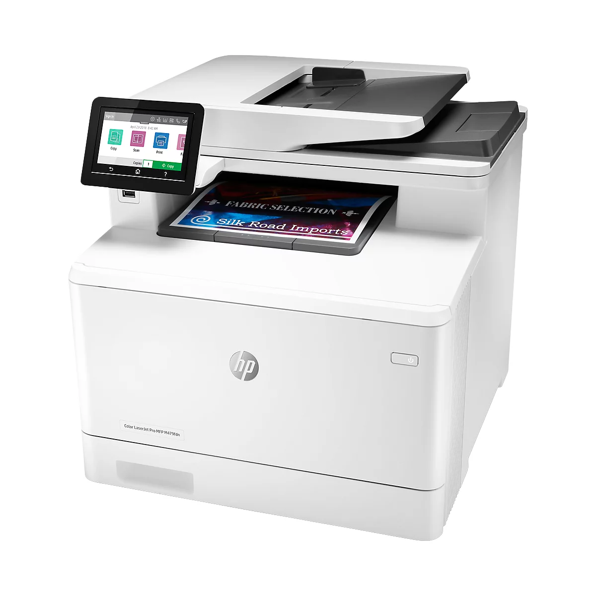 Laser-Multifunktionsgerät HP Color LaserJet Pro MFP M479fdn, 4 in 1, Farbe/SW, USB 2.0, bis A4