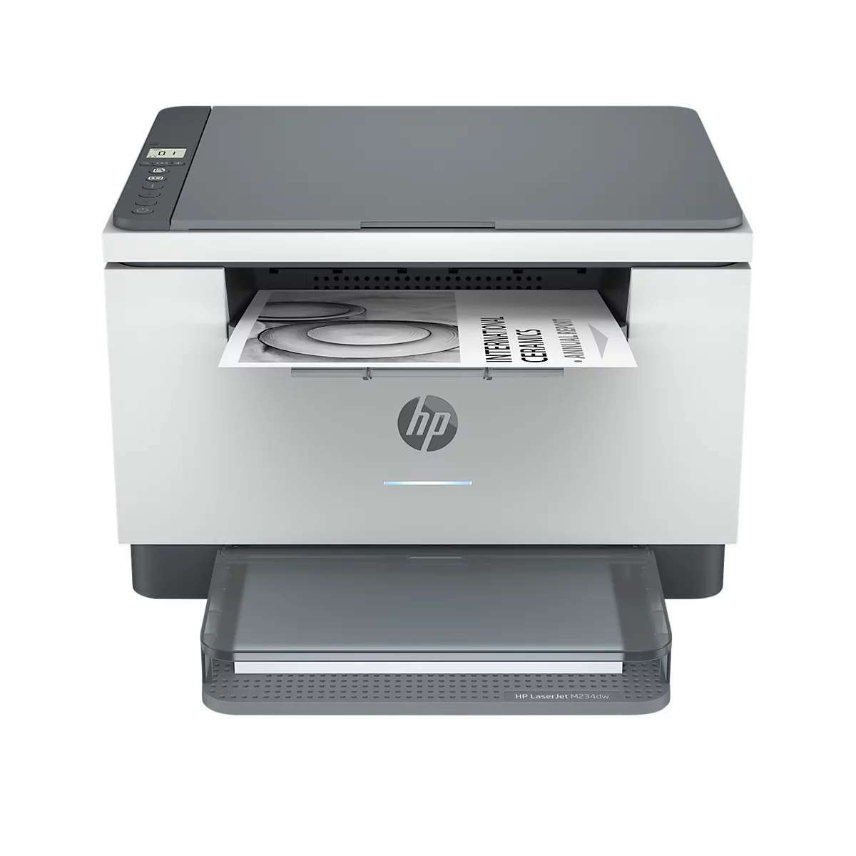 Laser-Multifunktionsgerät HP LaserJet MFP M234dw, Schwarzweiß, 3-in-1, USB/LAN/WLAN, Auto-Duplex/Mobildruck, bis A4, inkl. Toner-Kartusche schwarz