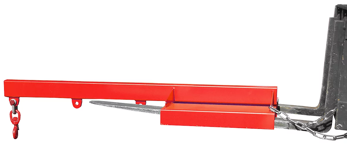 Lastarm für Gabelstapler, 1600-1,0, rot RAL 3000