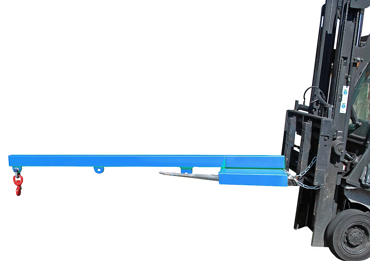 Lastarm für Gabelstapler, 2400-1,0, blau RAL 5012