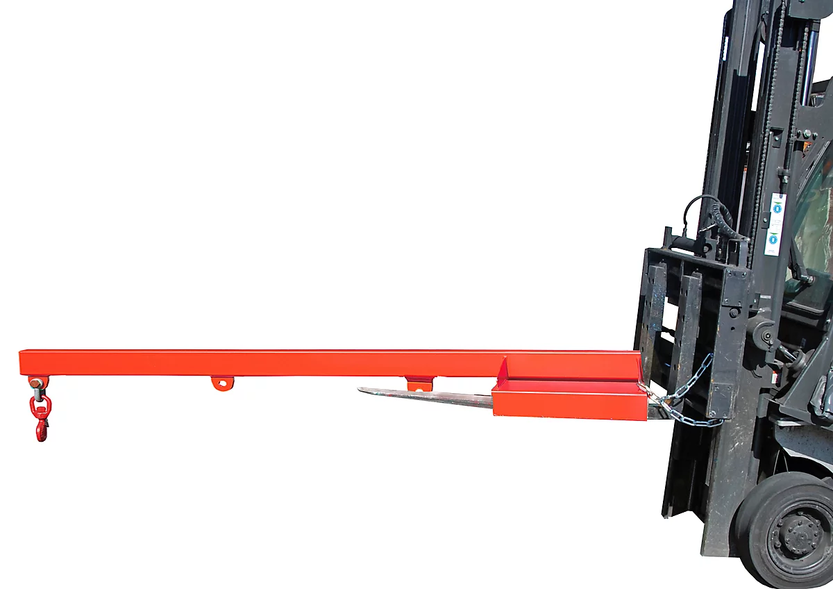 Lastarm für Gabelstapler, 2400-1,0, rot RAL 3000