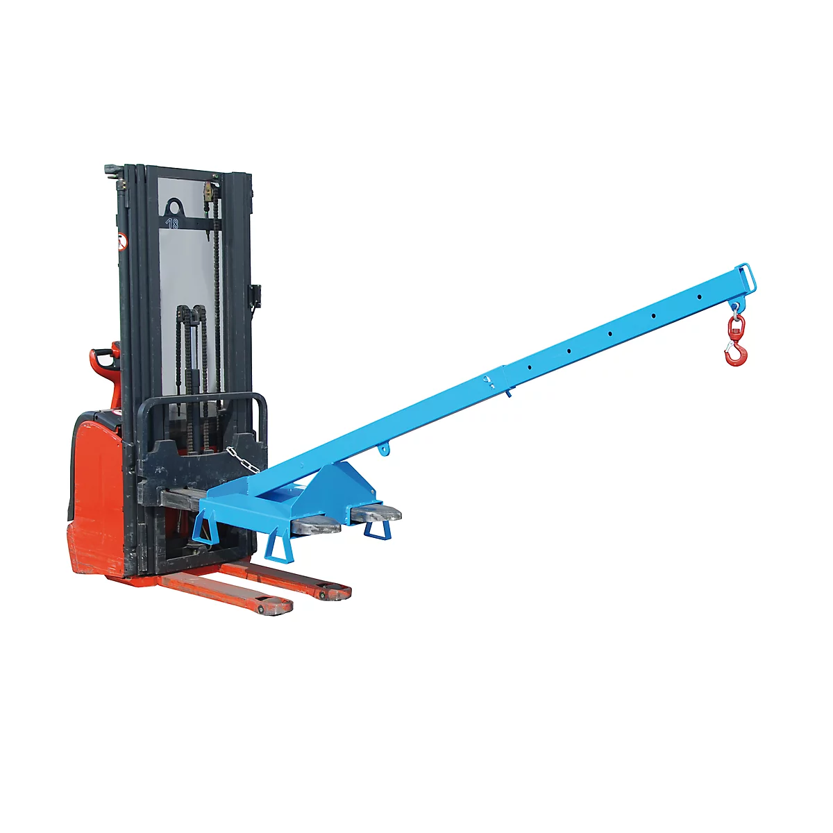 Lastarm voor heftruck, LAT 25-1,0, blauw RAL 5012