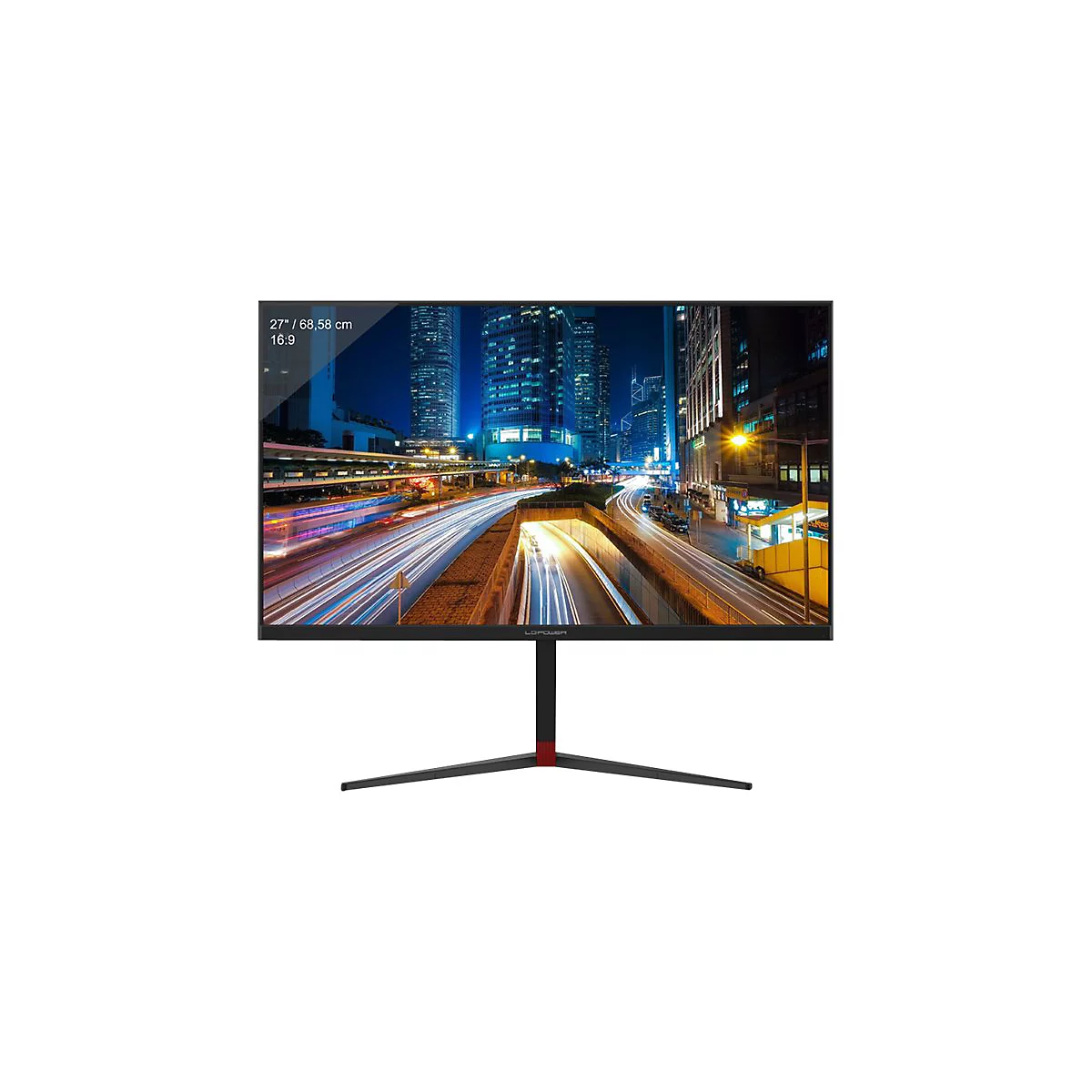 LC Power LC-M27-4K-UHD-144-V2 - LCD-Monitor - 68.6 cm (27') - 3840 x 2160 4K @ 144 Hz - IPS - 350 cd/m²