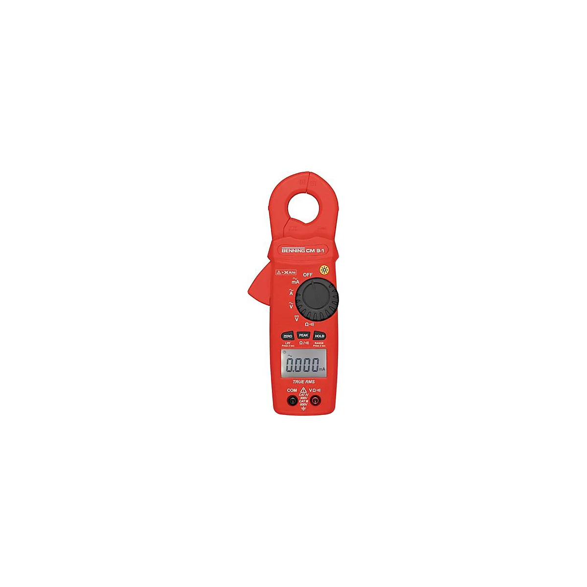 Leckstromzange CM 9-1 Messber.0,010 mA-60 A AC Zangenöffnung max.23mm