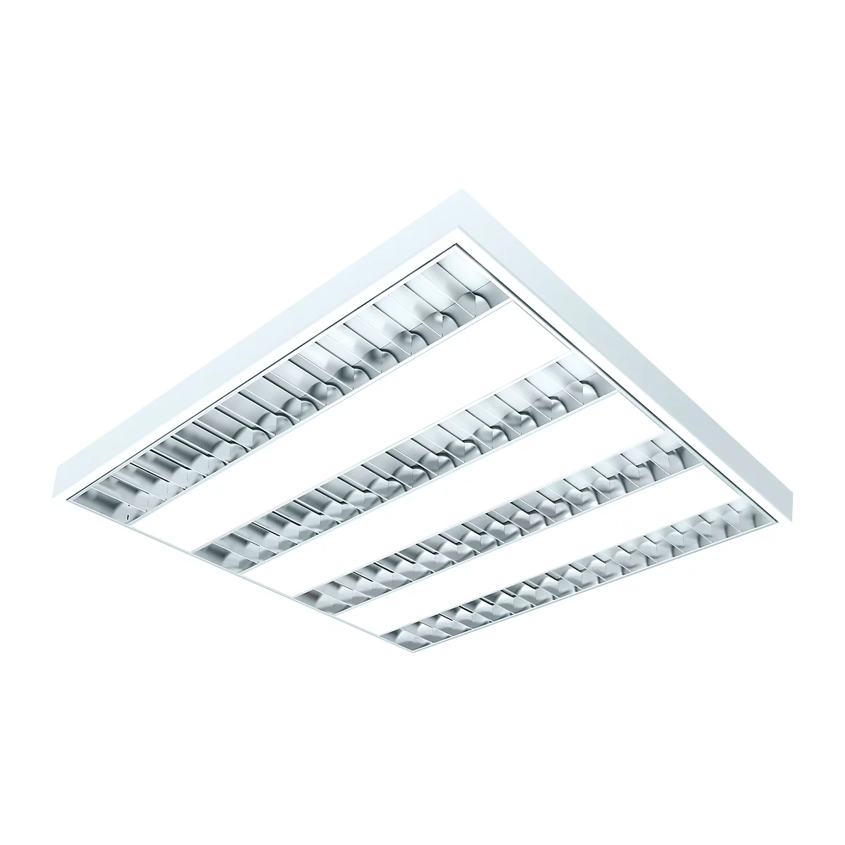 LED Anbauleuchte Multipower, Helligkeit verstellbar, 2400-7900 Lm, auch als Pendelleuchte einsetzbar, L 620 x B 620 mm