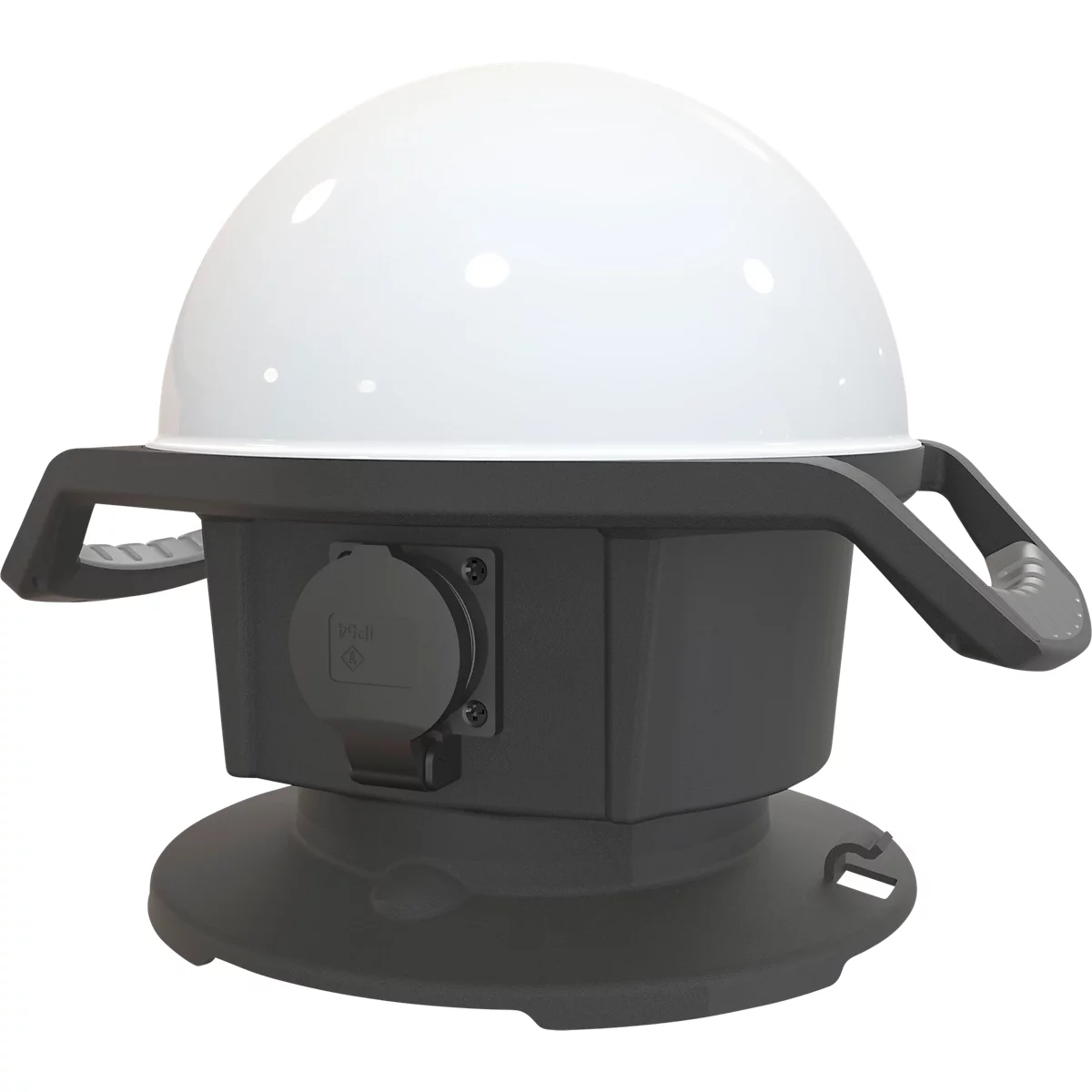 LED-Arbeitsleuchte Ansmann Ball Light 360°, 5000 Lumen, 6500 Kelvin, IP54, IK08, 5 m Kabel, Aufhängehaken, L 332,5 × B 240 × H 254 mm