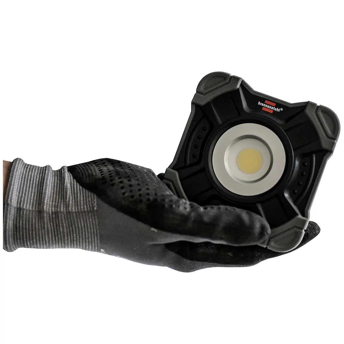 LED-Arbeitsstrahler brennenstuhl® SH 1000 MA, 10 W, 1000 lm, 6500 K, dimmbar, Akkubetrieb, IP54, inkl. USB-Ladekabel