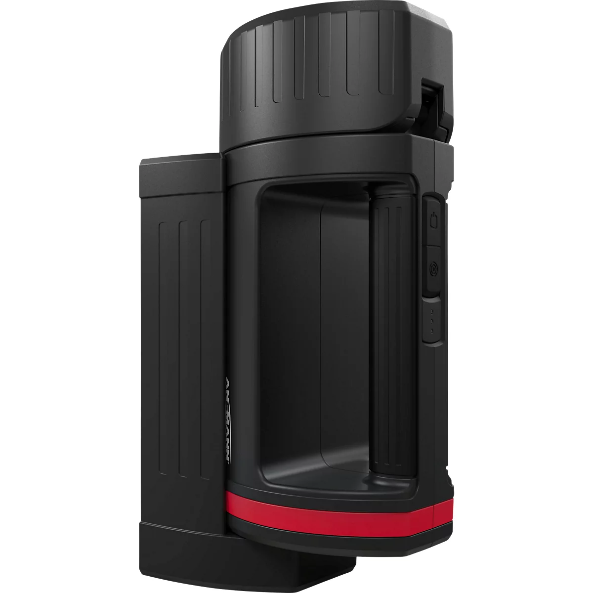 LED-Handscheinwerfer Ansmann HS20R Pro, dimmbar, 1700 lm, 500 m Reichweite, bis zu 7 h, Lithium-Ionen-Akku, B 215,5 × T 81,5 × H 105 mm
