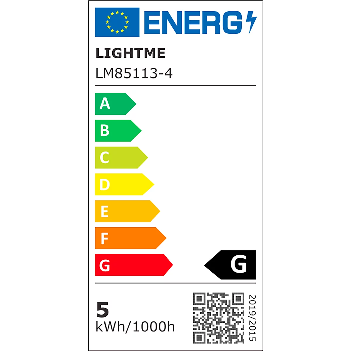LED-Leuchtmittel LightME GU5,3, 5 Watt