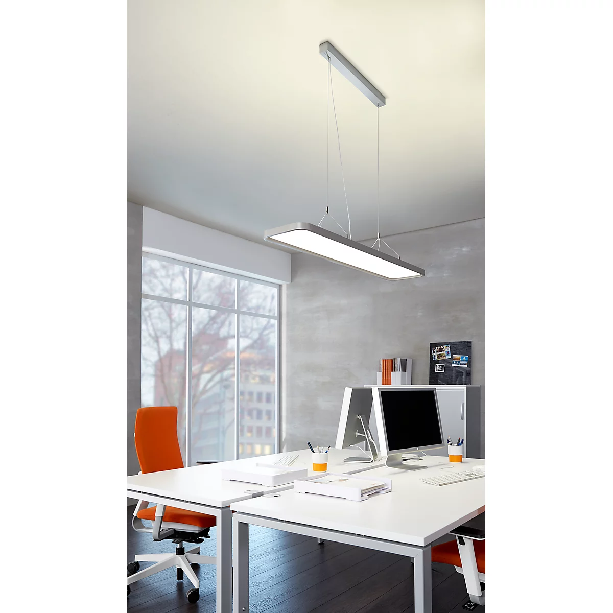 LED pendelarmatuur LED pendelarmatuur STUDIOfree, in hoogte verstelbaar, levensduur 50000 h