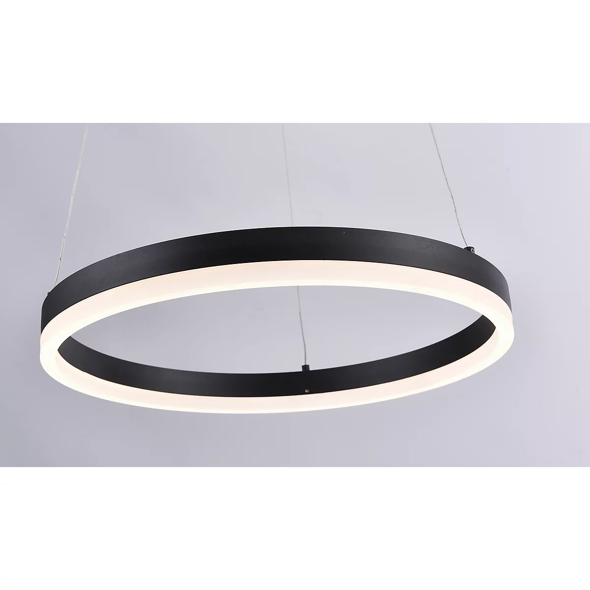 LED-pendelarmatuur TITUS, in hoogte verstelbaar, traploos dimbaar, LED vervangbaar, Ø 400 mm