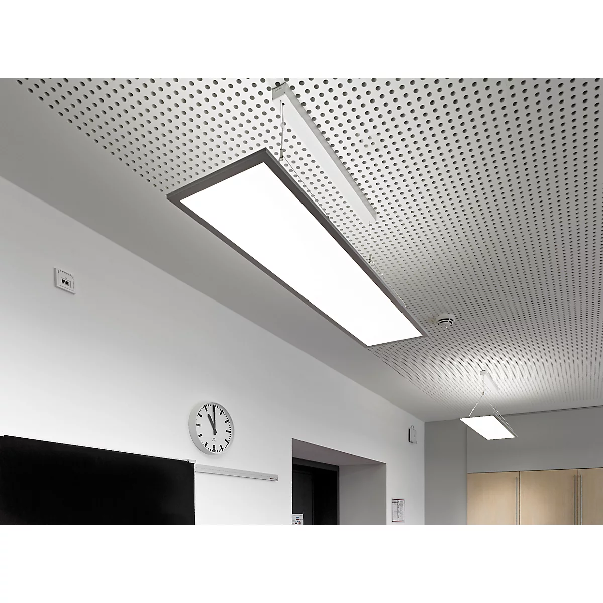 LED-Pendelleuchte FRISCH-Licht, höhenverstellbar, 6400-8200 lm, 4000 K, diverse Varianten