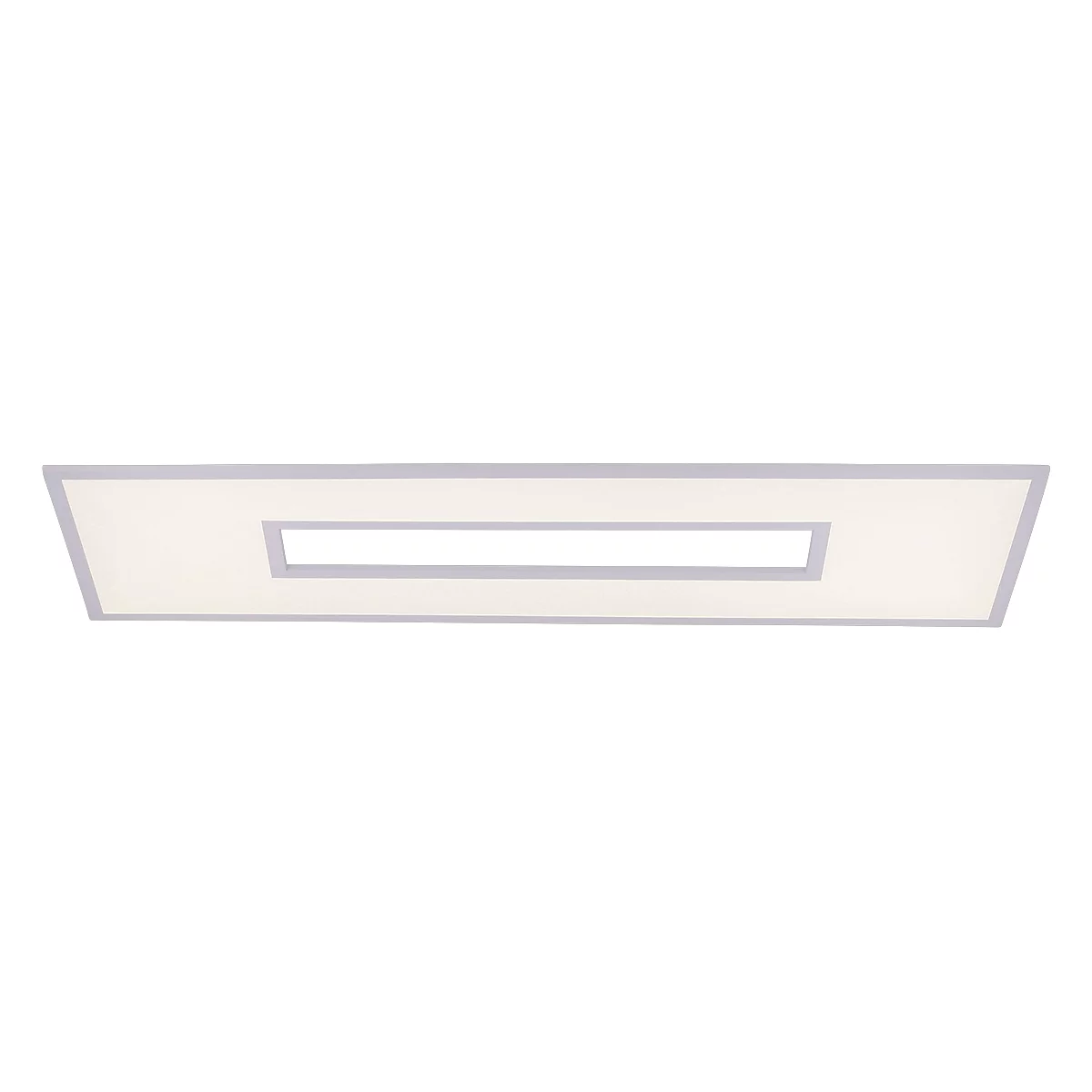 LED plafondlamp RECESS, 2 lichtbronnen, 2700-5000 K, RGB change &amp; CCT lichtmanagement, 37+9 W, L 1200 x B 400 mm