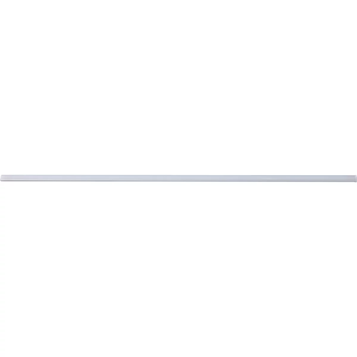 Empty, white surface with light reflection. Unobtrusive, gray background.