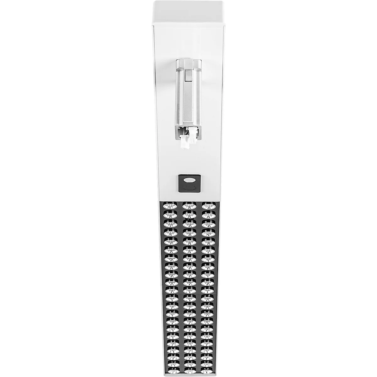 LED-Stehleuchte MGL LICHT OSL6000, 60W, 6520 lm, 4000K, dimmbar, Multifunktionstouchpanel, Bewegungs- & Tageslichtsensor, Direkt-/Indirektlicht, höhenverstellbare Drehfüße, weiß