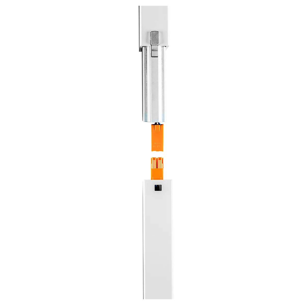 LED-Stehleuchte MGL LICHT OSL6000, 60W, 6520 lm, 4000K, dimmbar, Multifunktionstouchpanel, Bewegungs- & Tageslichtsensor, Direkt-/Indirektlicht, höhenverstellbare Drehfüße, weiß