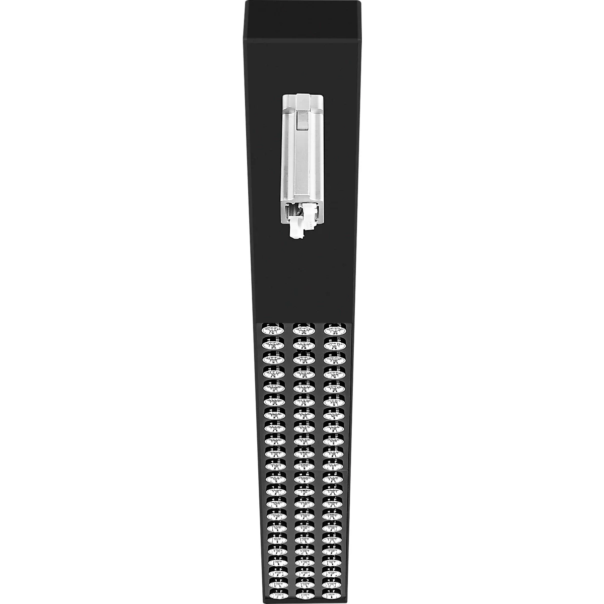 LED-Stehleuchte MGL OSL6000, 60 W, 6520 lm, 4000 K, direktes/indirektes Licht, dimmbar, Bewegungs- und Tageslichtsensor, höhenverstellbare Drehfüße, schwarz