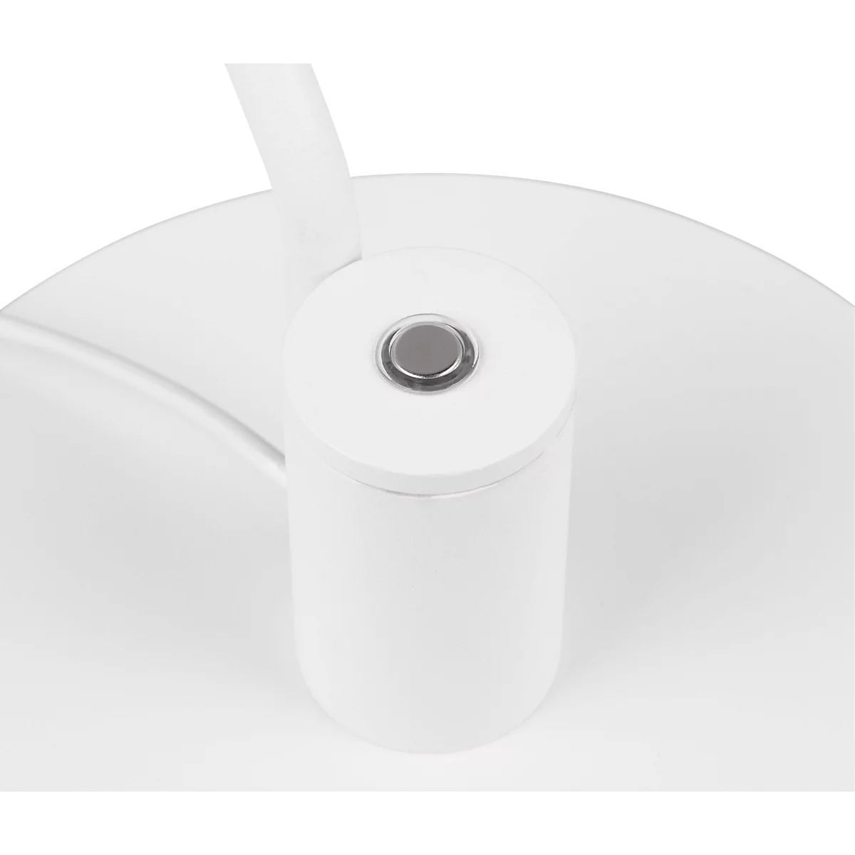 LED tafellamp Trio Manduro, 6 W, 560 lm, 2700-6500 K, dimbaar, in hoogte verstelbaar, kantelbaar, B 580 x H 640 mm, metaal en acryl, wit