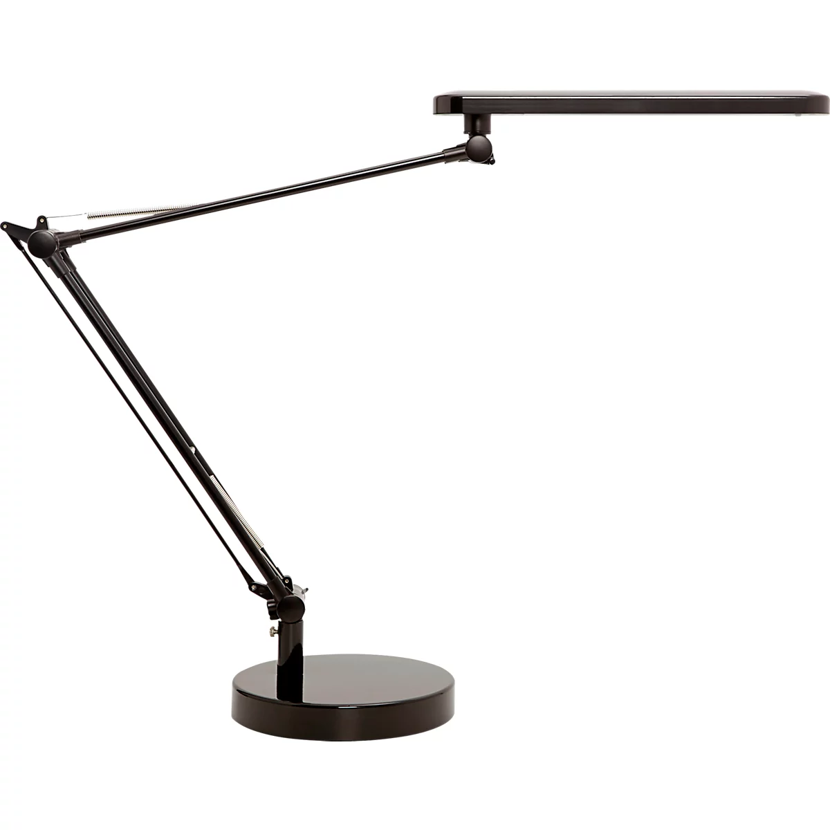 LED tafellamp UNILUX MAMBOLED 2.0, dimbaar, met scharnierarm, L 505 x B 220 x H 110 mm, zwart