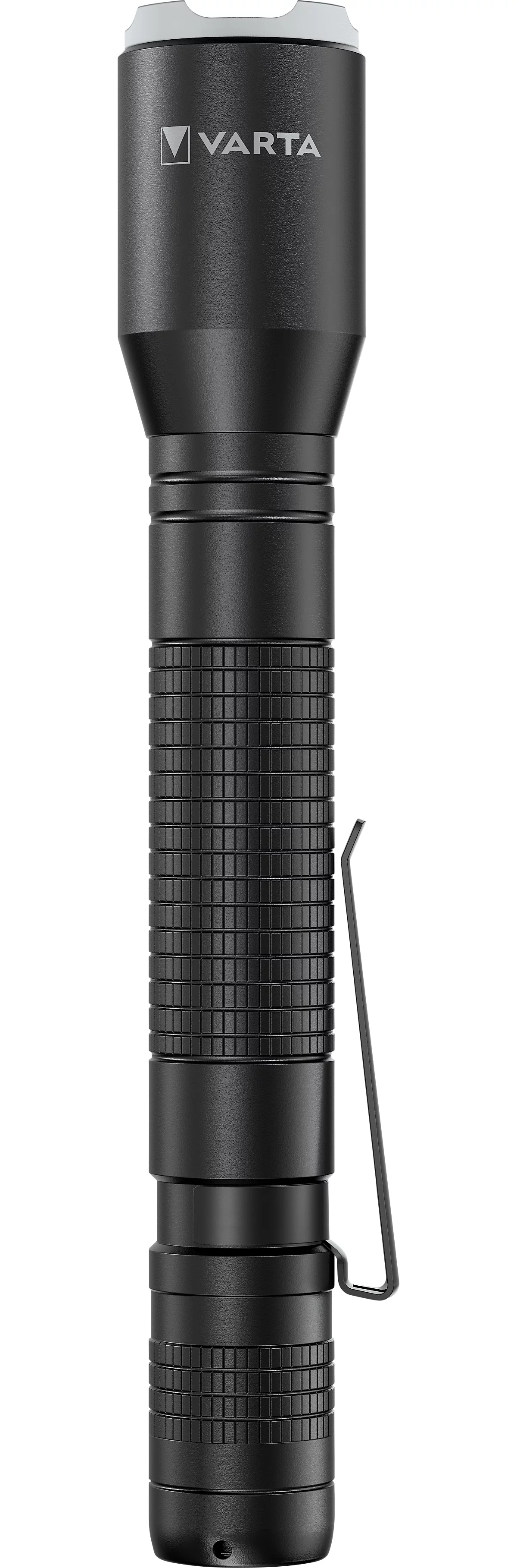 LED-Taschenlampe Varta Aluminium Light F20 Pro, 250 lm, 70 m Reichweite, bis 35 h, inkl. 2 Batterien, ⌀ 42 x H 167 mm, eloxiertes Aluminium, schwarz