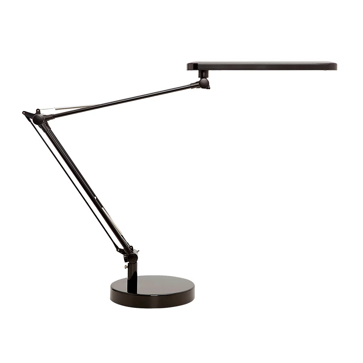LED-Tischleuchte MAMBOLED, 7 W, 665 lm, mit Diffusor, dreh-u. neigbar, Sockel + Klemme, schwarz