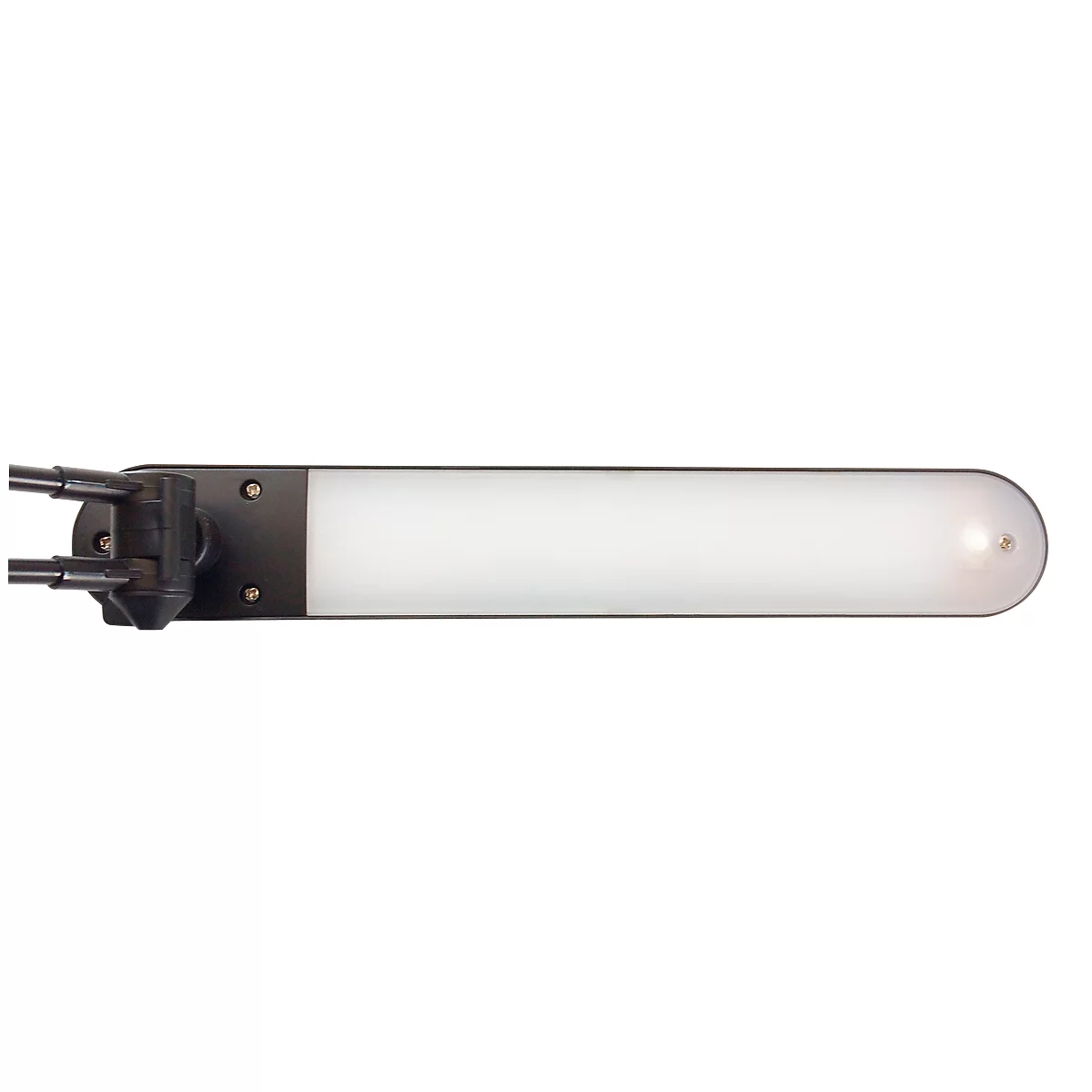 LED-Tischleuchte MAMBOLED, 7 W, 665 lm, mit Diffusor, dreh-u. neigbar, Sockel + Klemme, schwarz