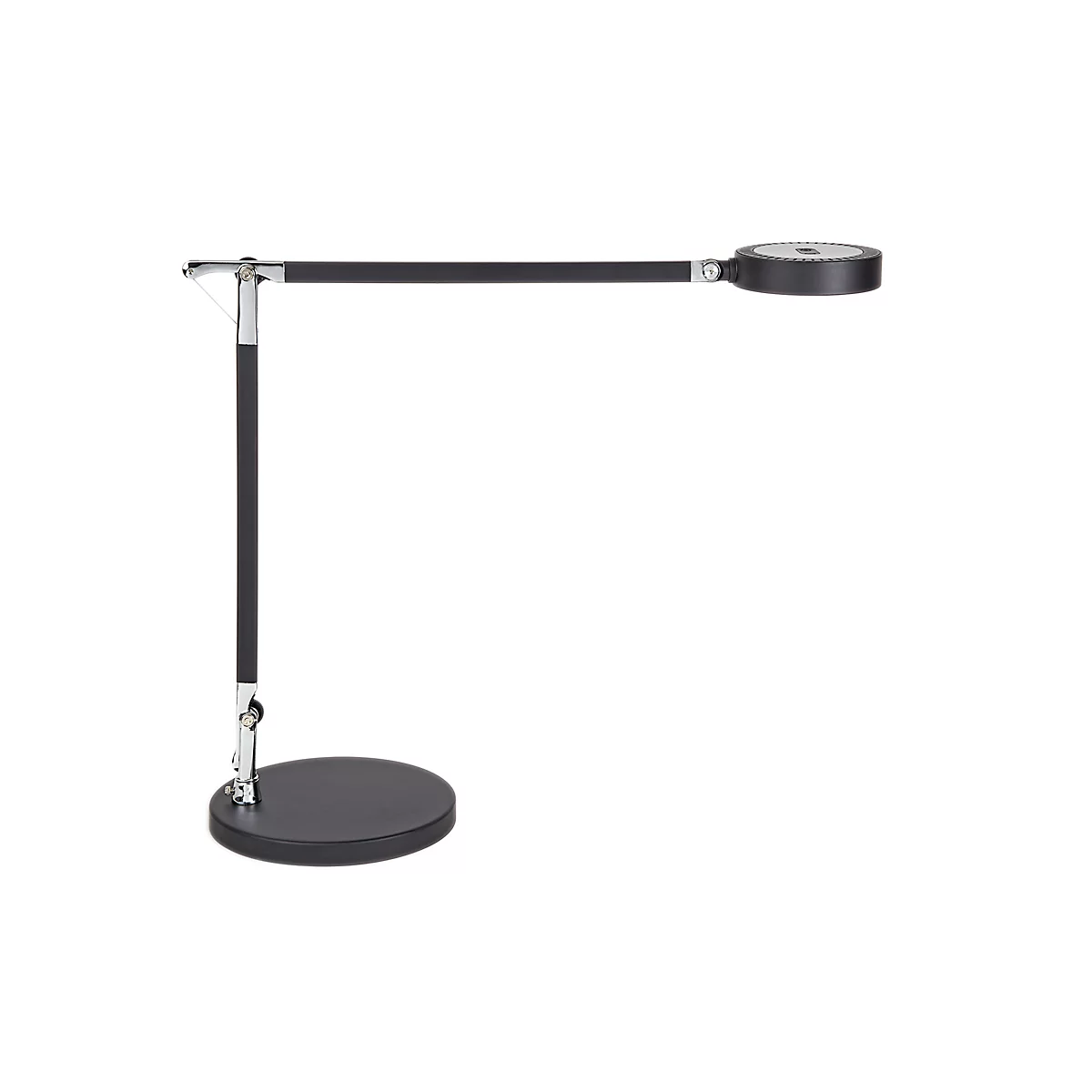 LED-Tischleuchte Maul MAULgrace, 4-Wege-Touch-Dimmer, mit Aluminium-Doppelarm, 300 lm, schwarz