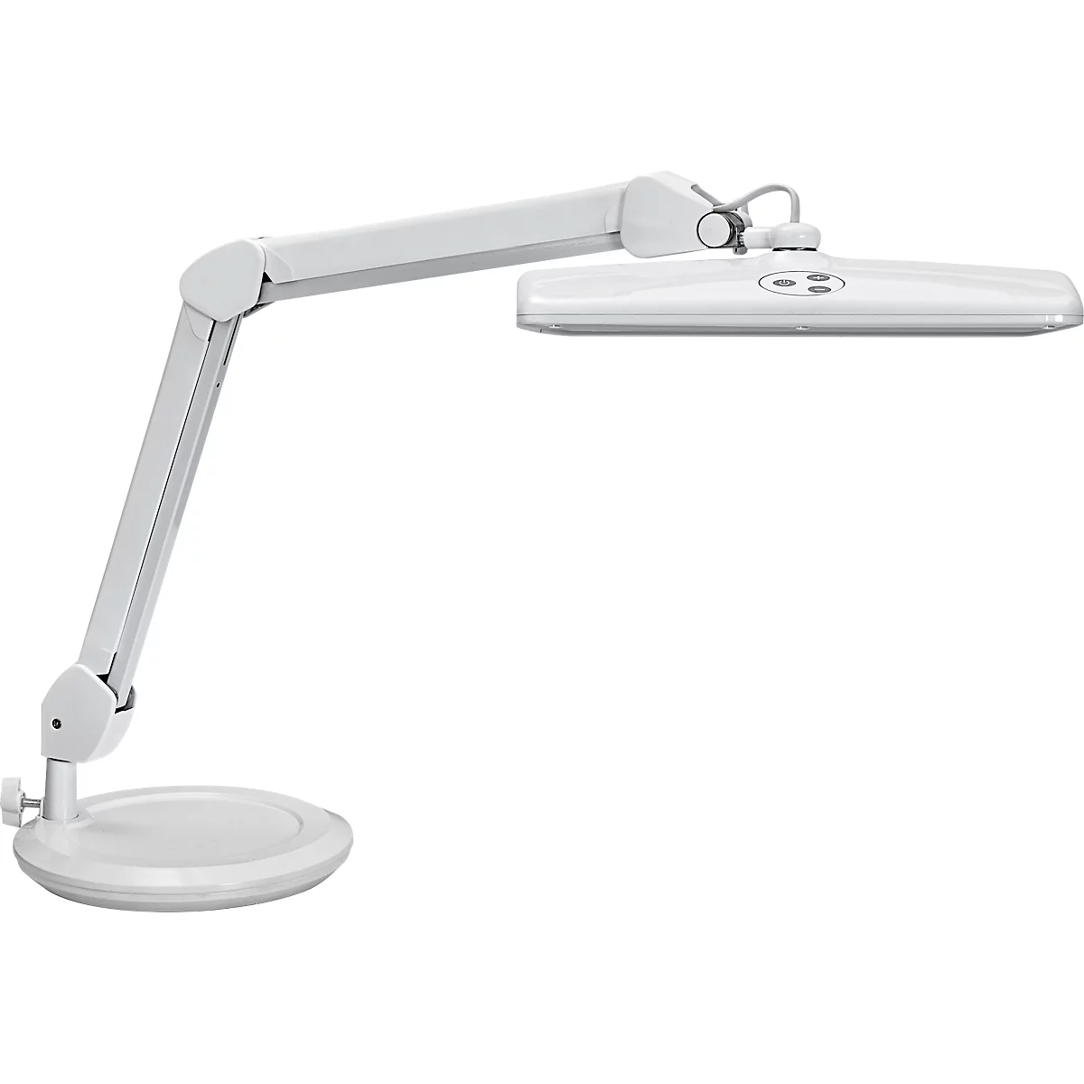 LED-Tischleuchte MAULintro, Leistung 11 W, stufenlos dimmbar, um 360° drehbar, 920 lm, weiss