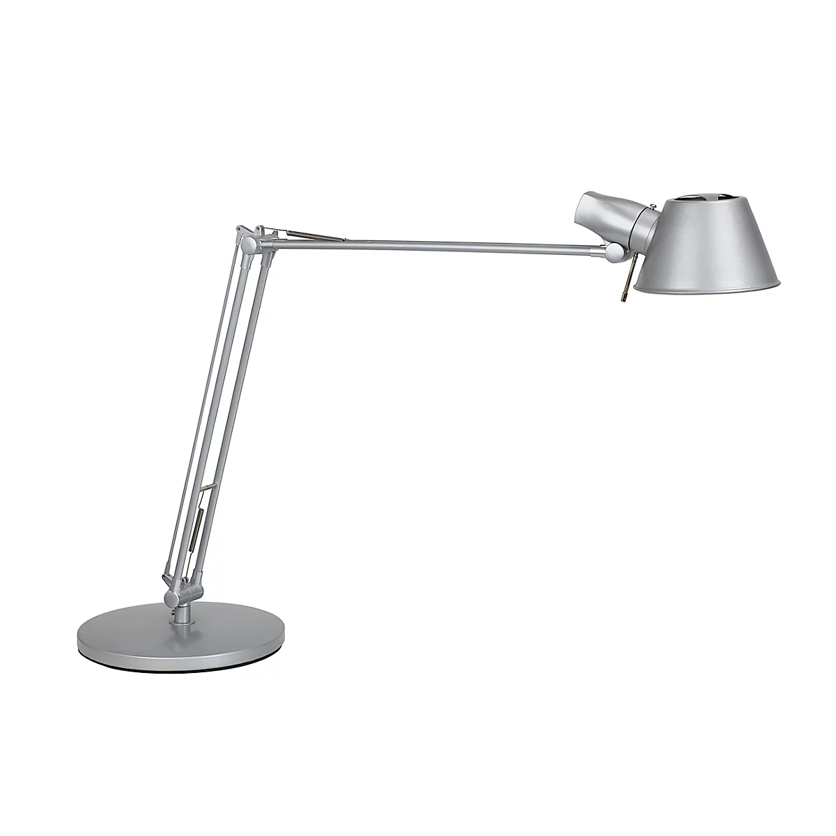 LED-Tischleuchte MAULrock, dreh- & neigbarer Kopf/Arm, Smart Home fähig, 950 Lumen, Höhe 540 mm, Aluminium, silber