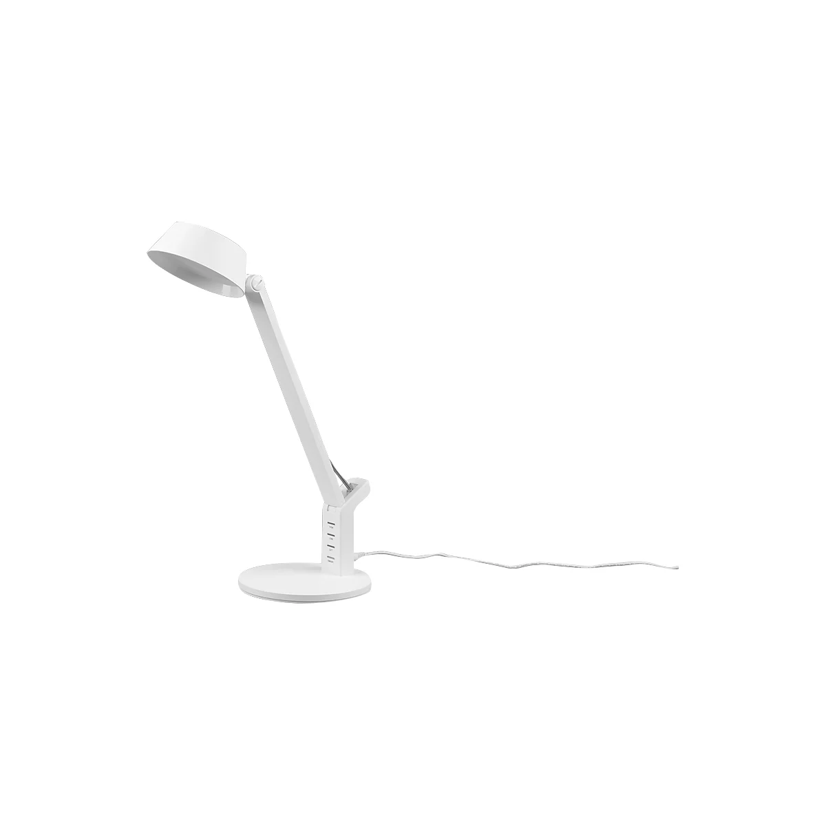 LED-Tischleuchte Trio Ava, Sensordimmer, 600 Lumen, 3000/4000/6300 Kelvin, bis zu 20.000 h, B 170 x T 300 x H 400 mm, Kunststoff, weiss